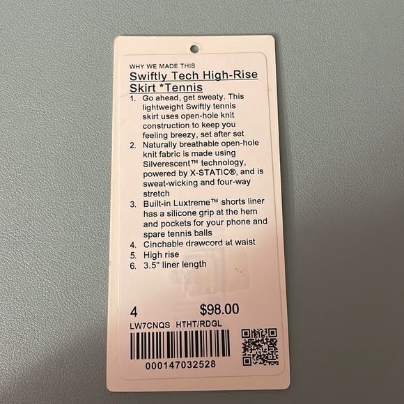 Lululemon Swiftly Tech High-Rise Skirt - Picture 5 of 11